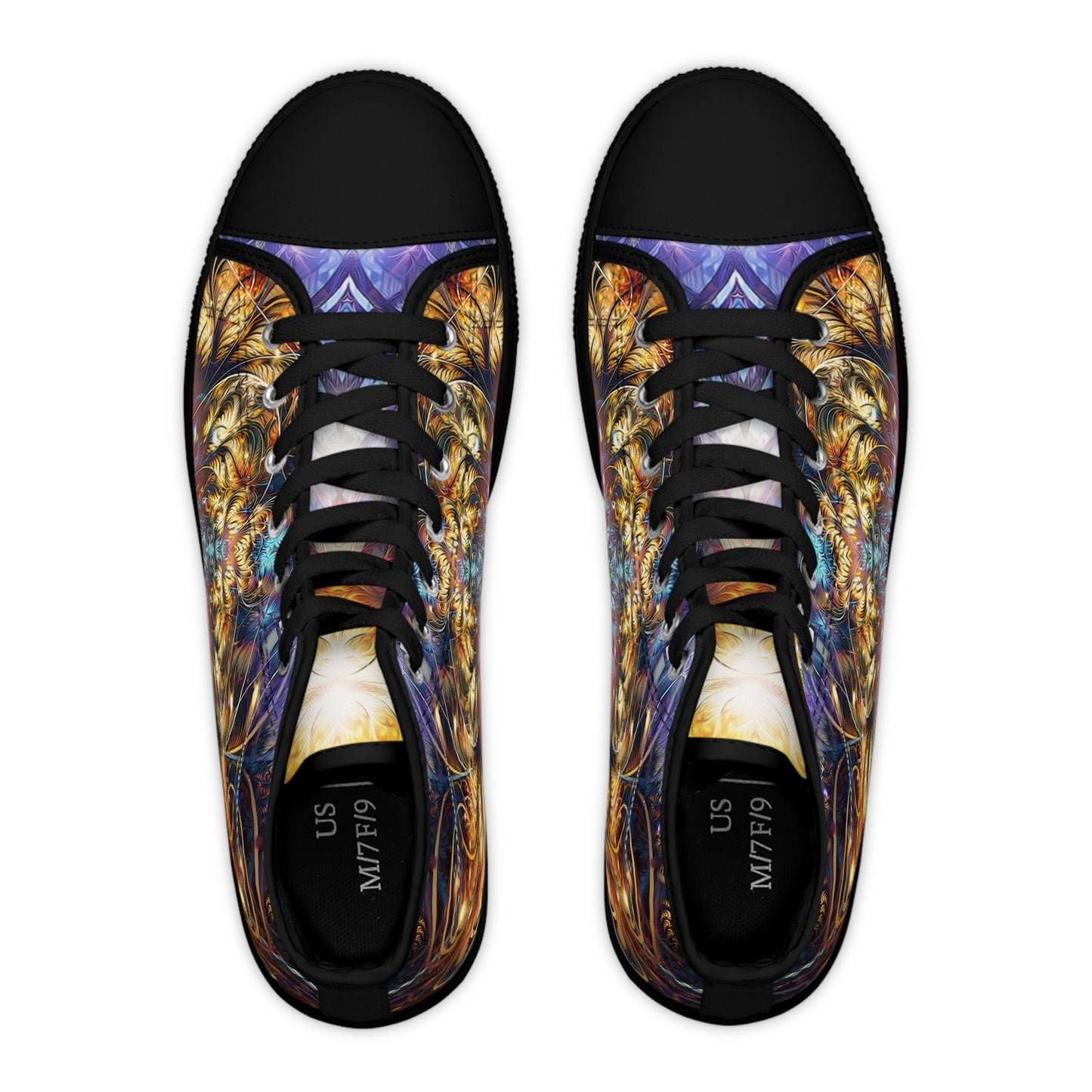 "Immortal Truth" WOMEN'S HIGH TOP SNEAKERS