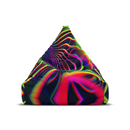 "Psychedelic Tracers" BEAN BAG CHAIR COVER