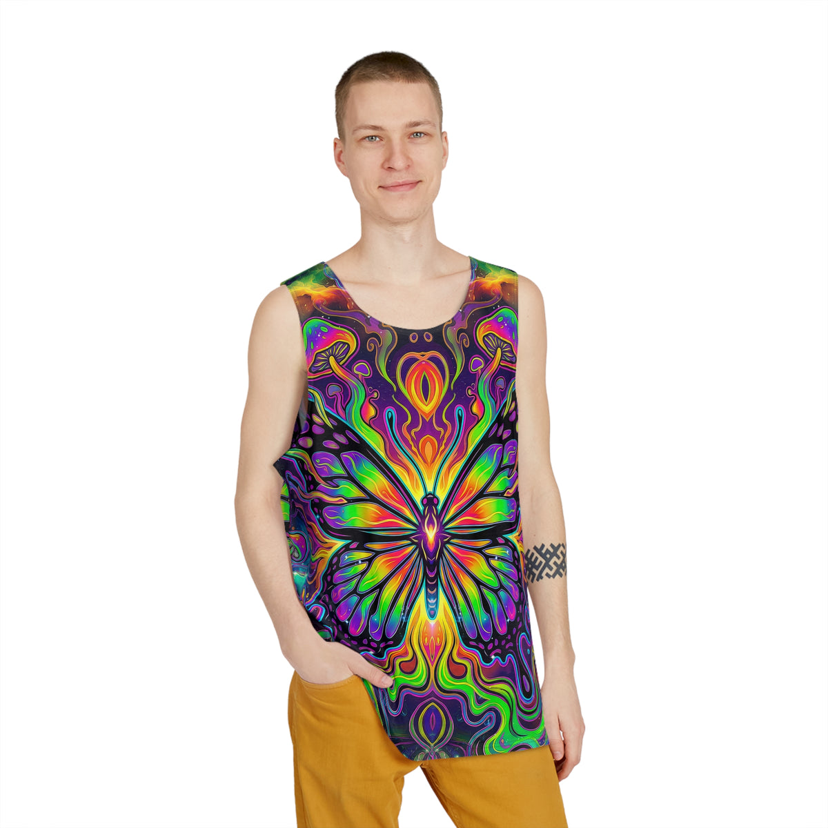 "Fitteryflutterby" MEN'S TANK TOP