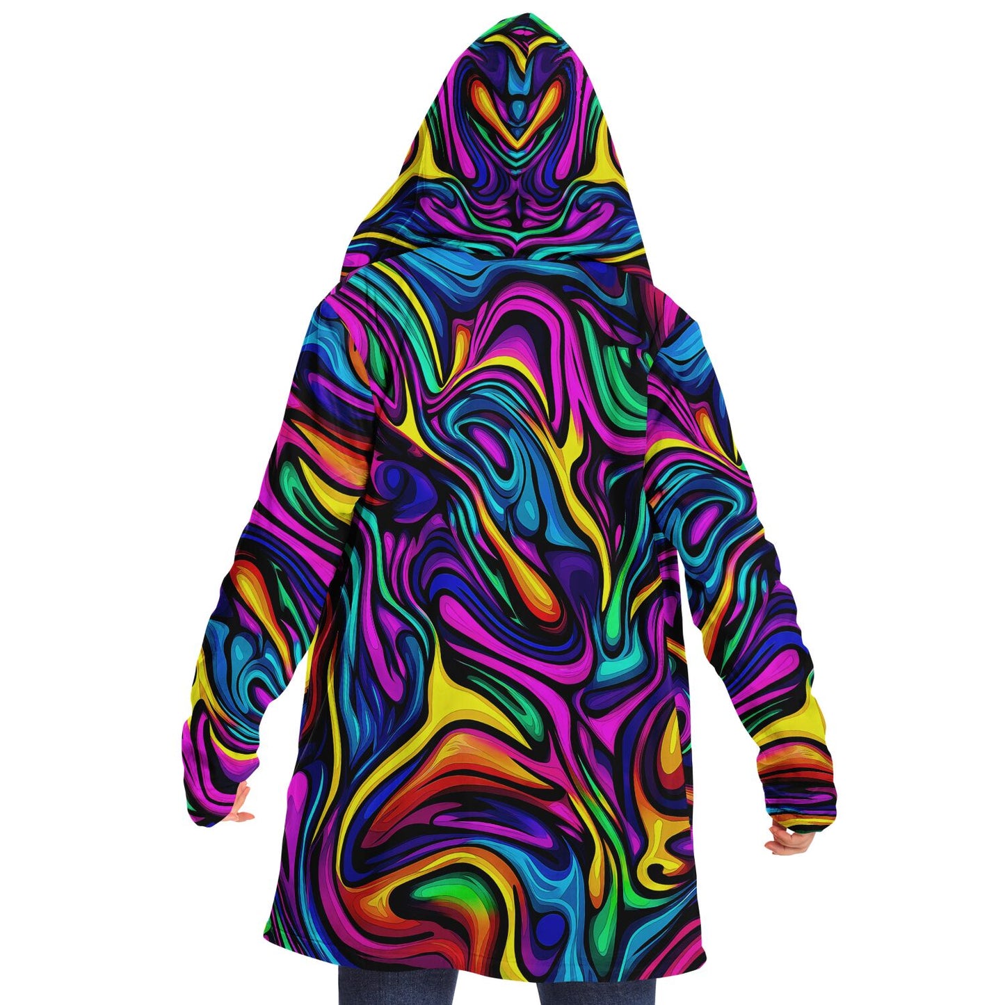 "Blend In or Don't" HOODED CLOAK