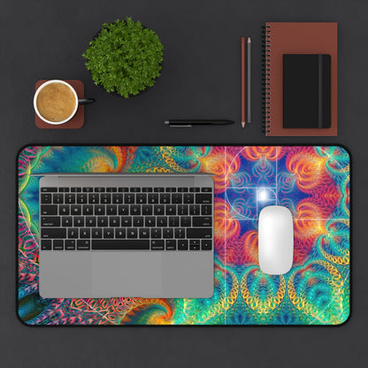 "Free Your Mind - Fibonacci" DESK MAT / MOUSE PAD (12x18)(12x22)(15.5x31)