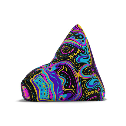 "Neon-Ray Vision" BEAN BAG CHAIR COVER
