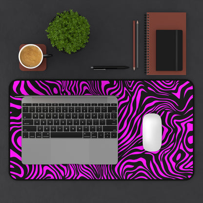 "Pink Zebra" DESK MAT (12x18)(12x22)(15.5x31)