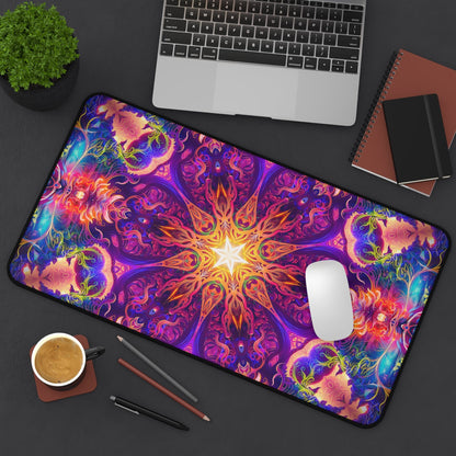 "The Sacred Circle" DESK MAT / MOUSE PAD (12x18)(12x22)(15.5x31)