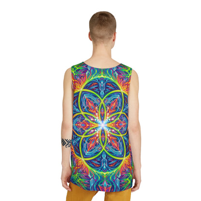 "Becoming Crystalline" MEN'S TANK TOP