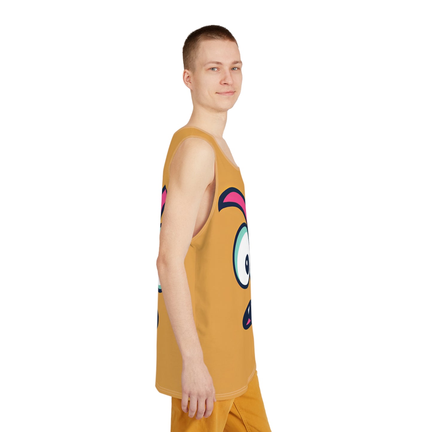 "Confused Face" MEN'S TANK TOP