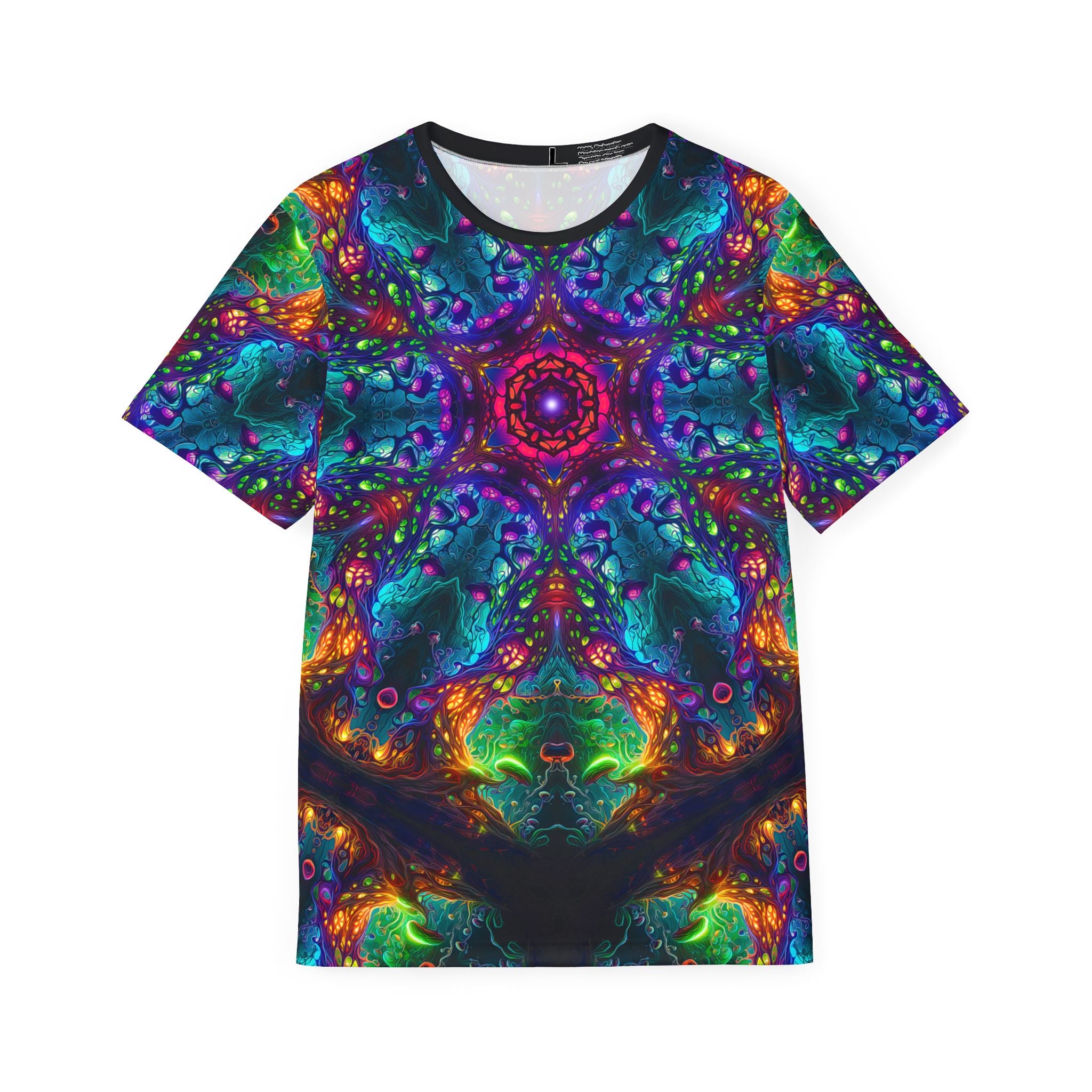 Mandala Men's Sport Tees | Psiloteric Visions