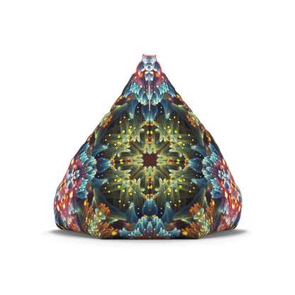 "Kaleidobloom" BEAN BAG CHAIR COVER