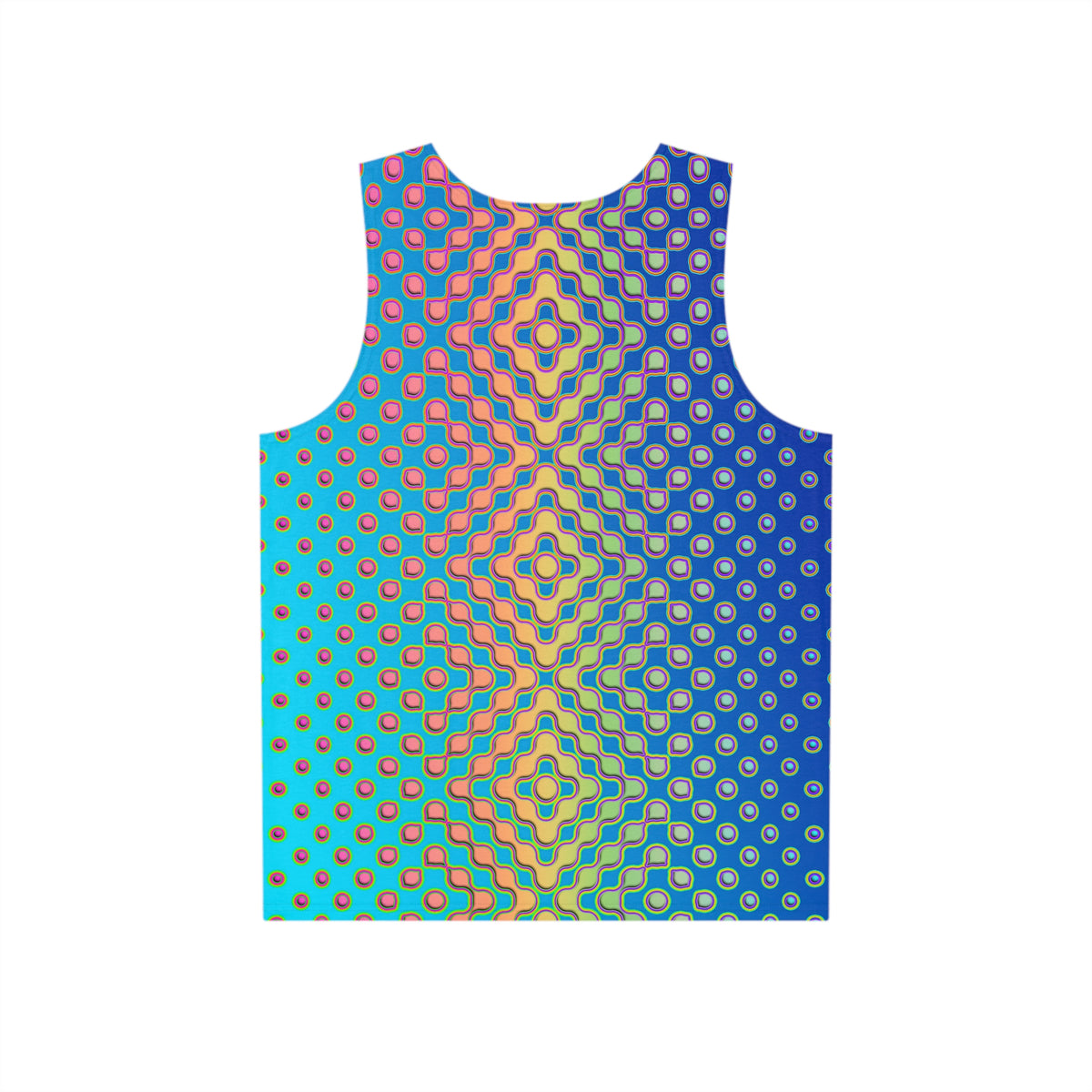 "Morphing Cycles Blue" MEN'S TANK TOP