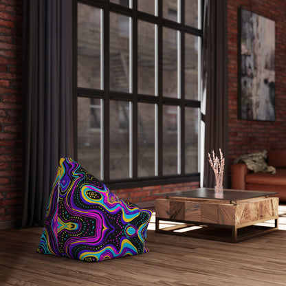 "Neon-Ray Vision" BEAN BAG CHAIR COVER