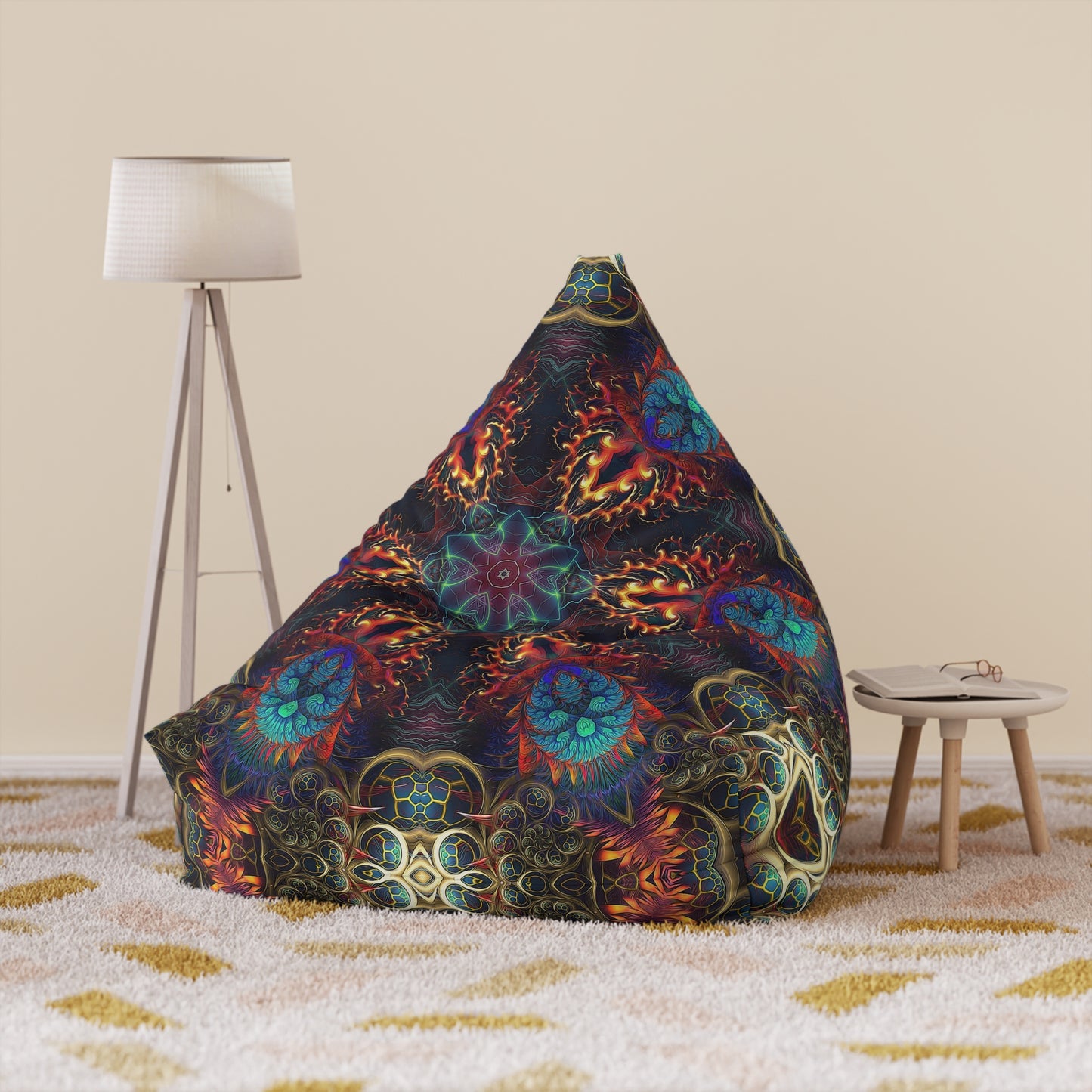 "Stimulous Mandala" BEAN BAG CHAIR COVER