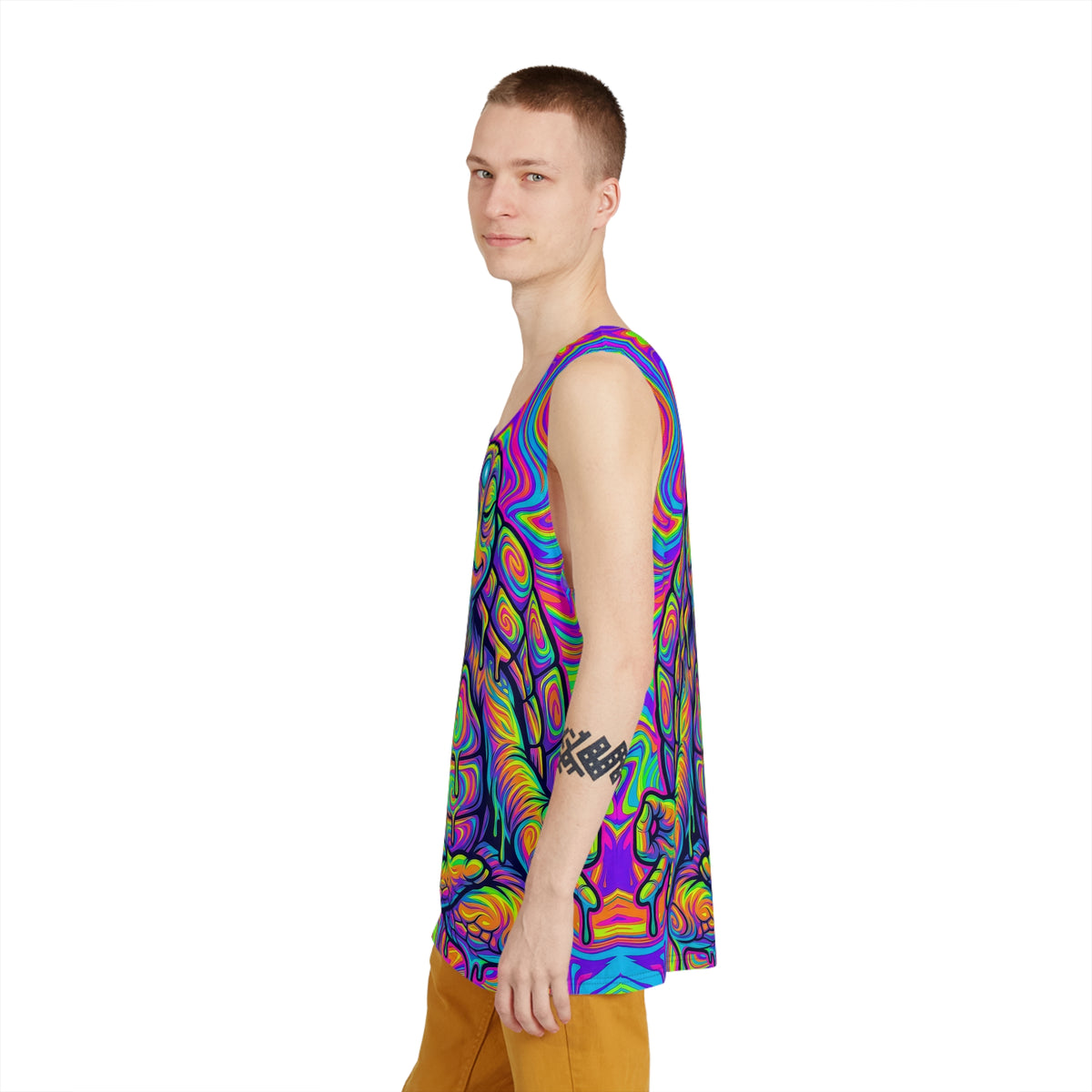"Meditartle" MEN'S TANK TOP