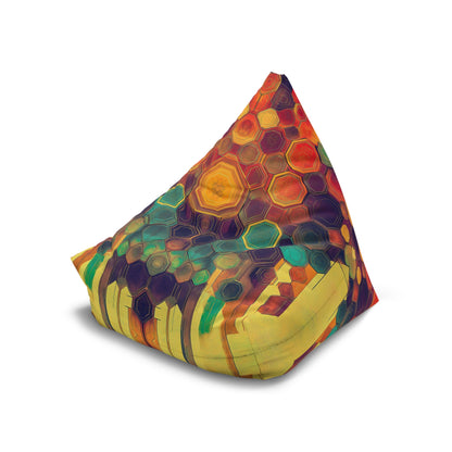 "Honeycombed" BEAN BAG CHAIR COVER