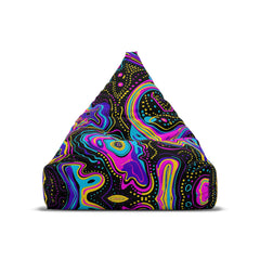 "Neon-Ray Vision" BEAN BAG CHAIR COVER