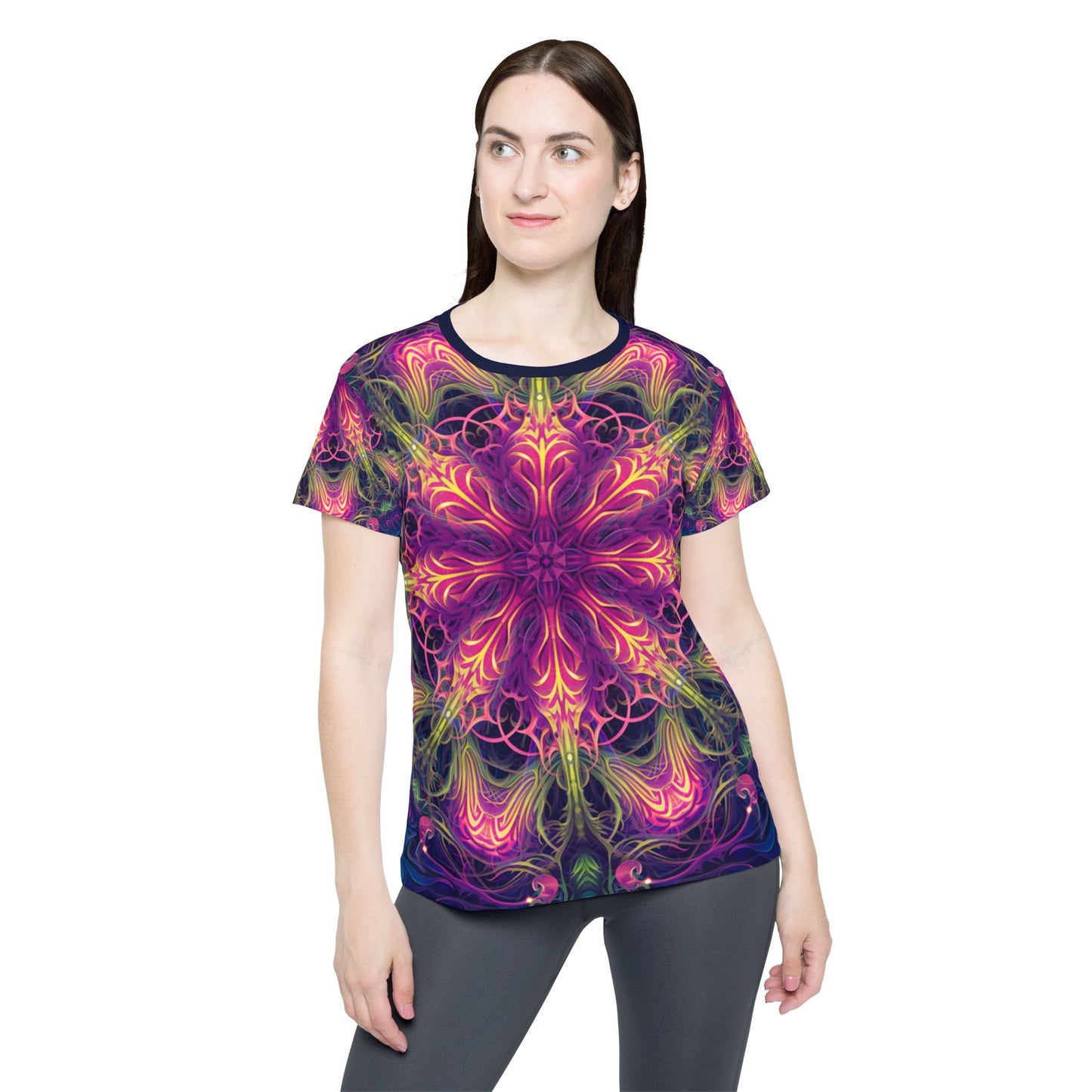 "Gatekeepers Mandala" (WOMEN'S) SPORT TEE