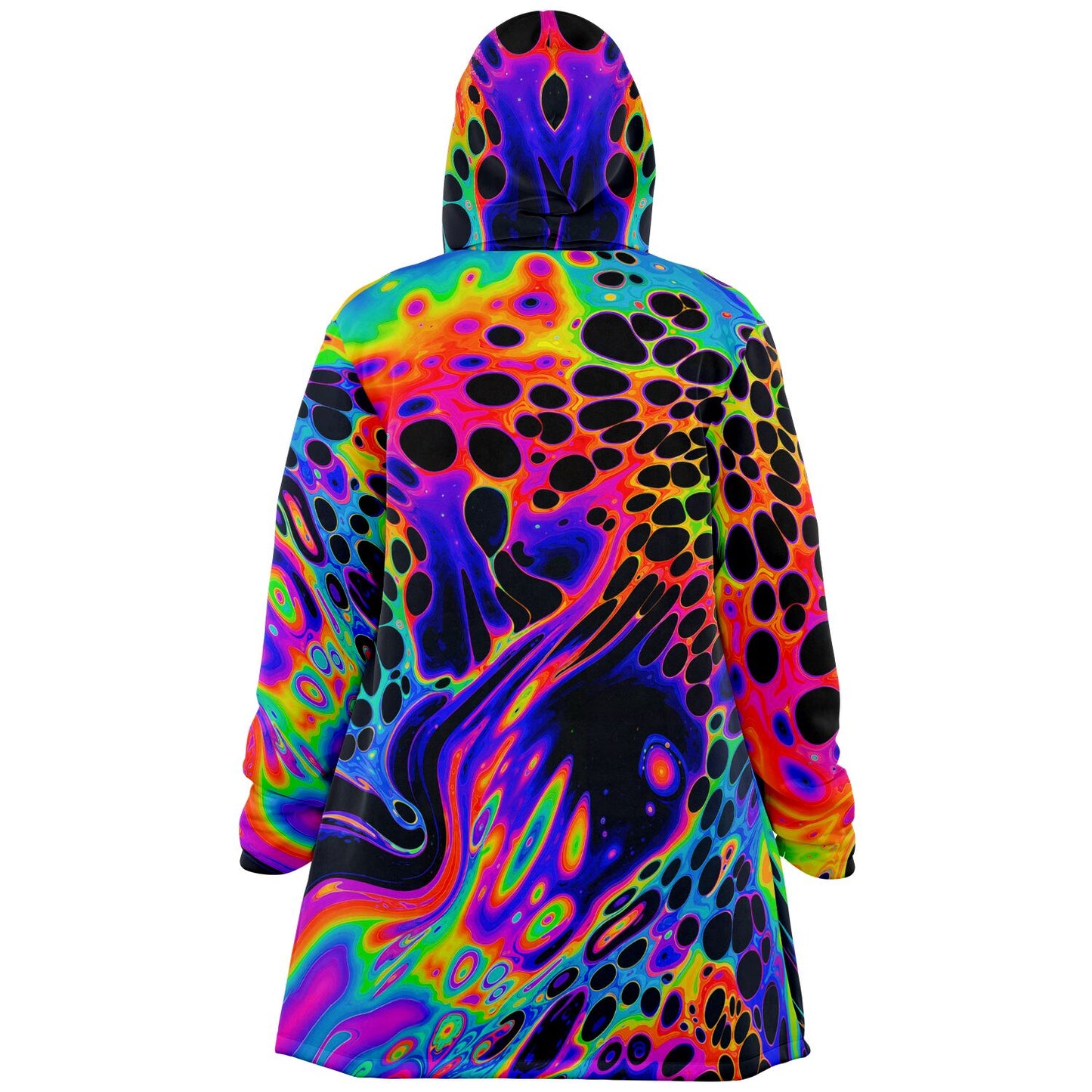 "Auroric Spill" HOODED CLOAK
