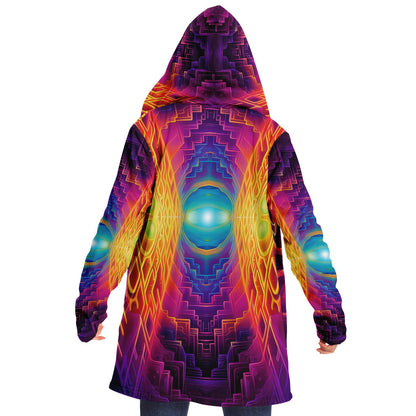"Maze of Life V3" HOODED CLOAK