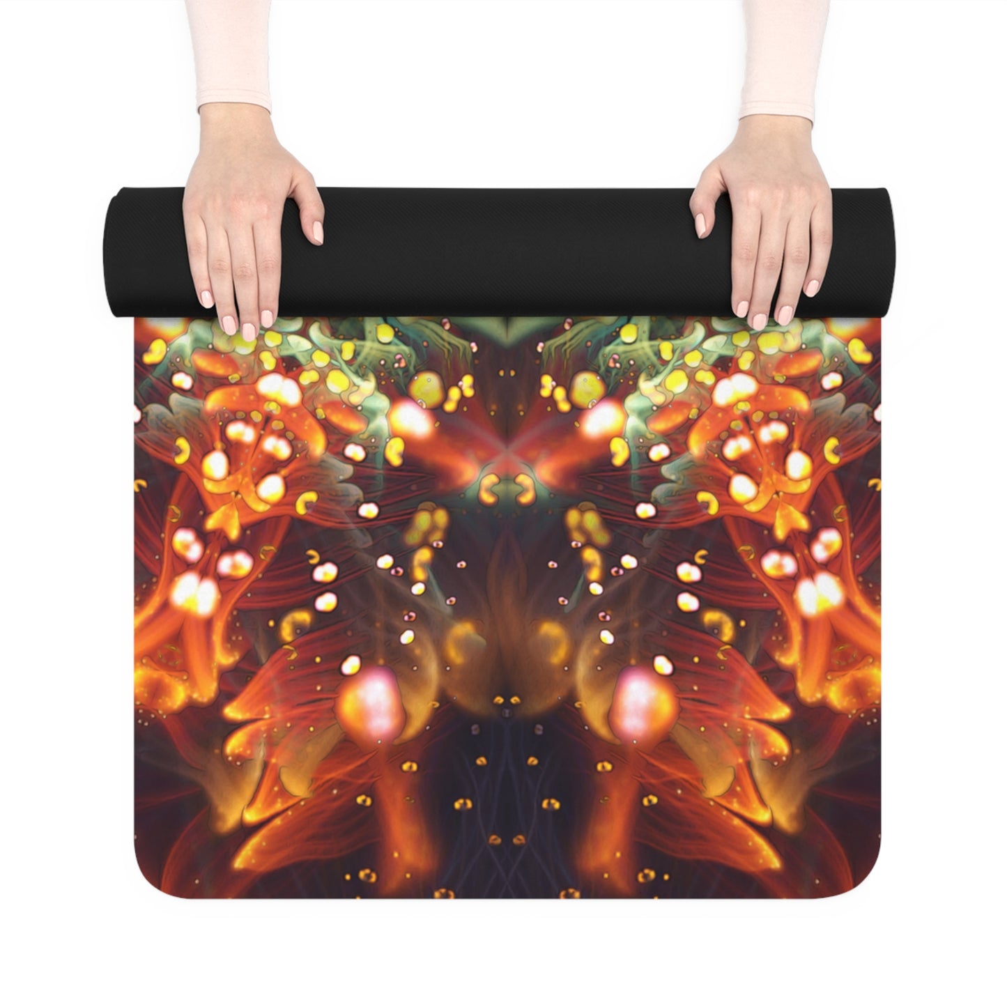 "Autumn Bloom" Yoga Mat