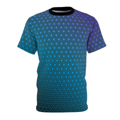 "Blue Flower of Life Pattern" PREMIUM TEE