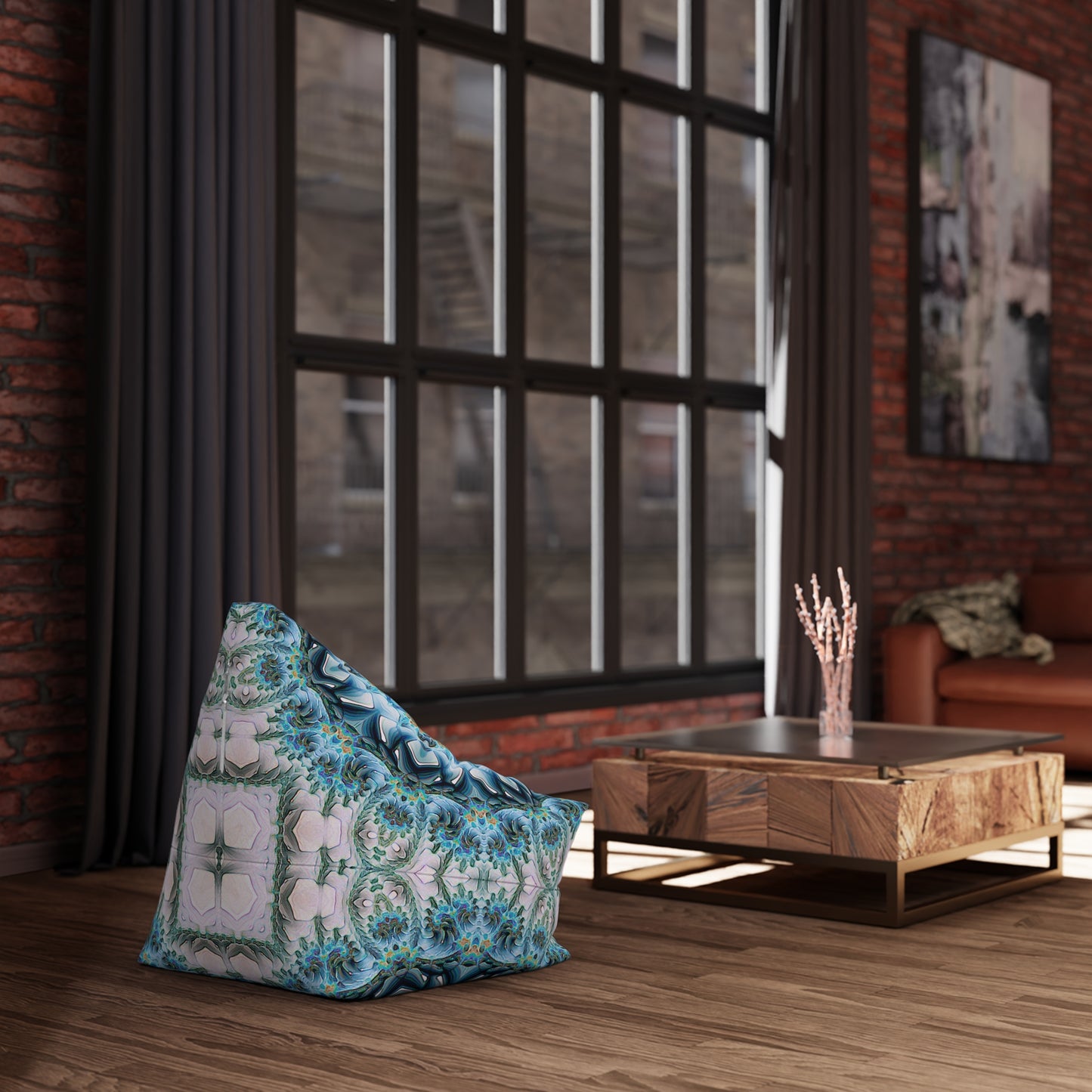 "Return To Purity" BEAN BAG CHAIR COVER