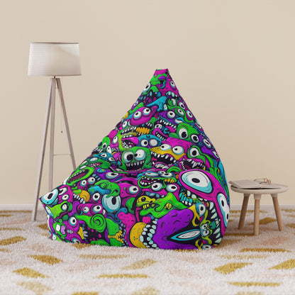 "My Middle Name Is Wacky" BEAN BAG CHAIR COVER