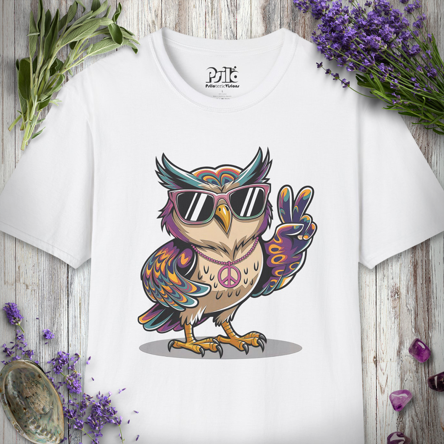 Peace Owl T-Shirt