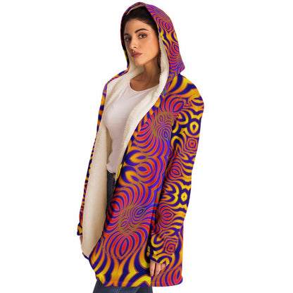 "Primordial Swirl" HOODED CLOAK