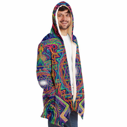 "Oh My Sri Yantra" HOODED CLOAK