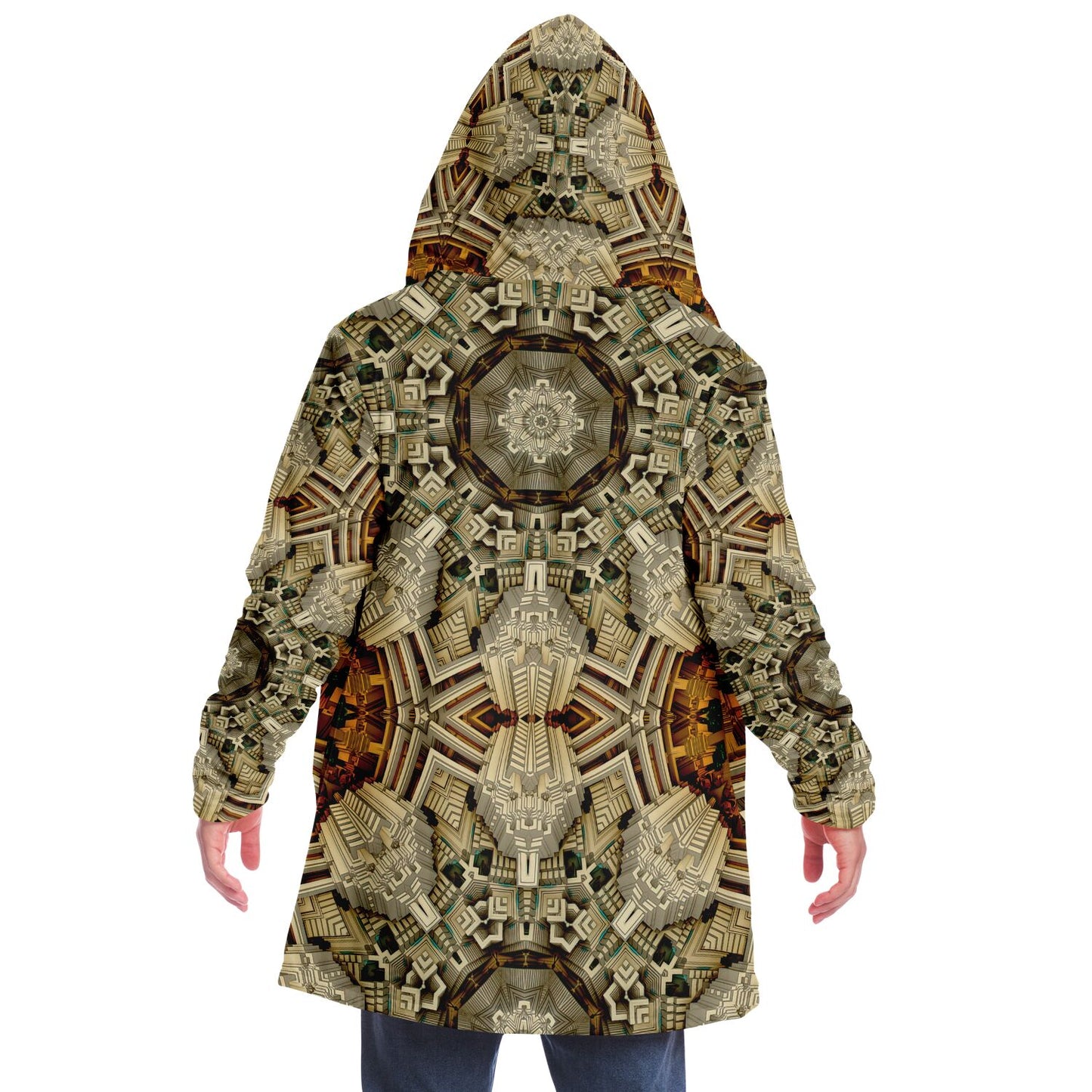 "Mayan Web" HOODED CLOAK