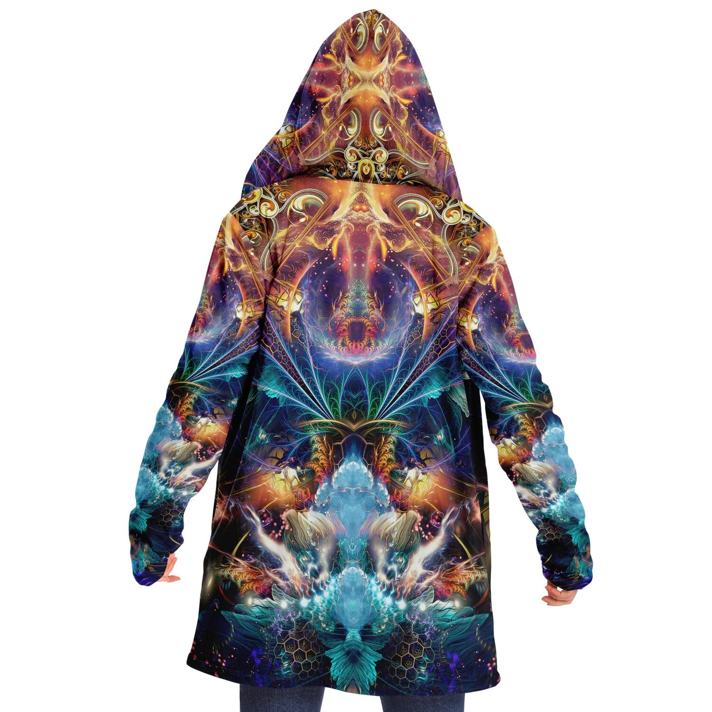 "Source of Creativity" HOODED CLOAK