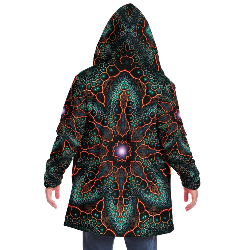 "Multiverse (Black)" HOODED CLOAK