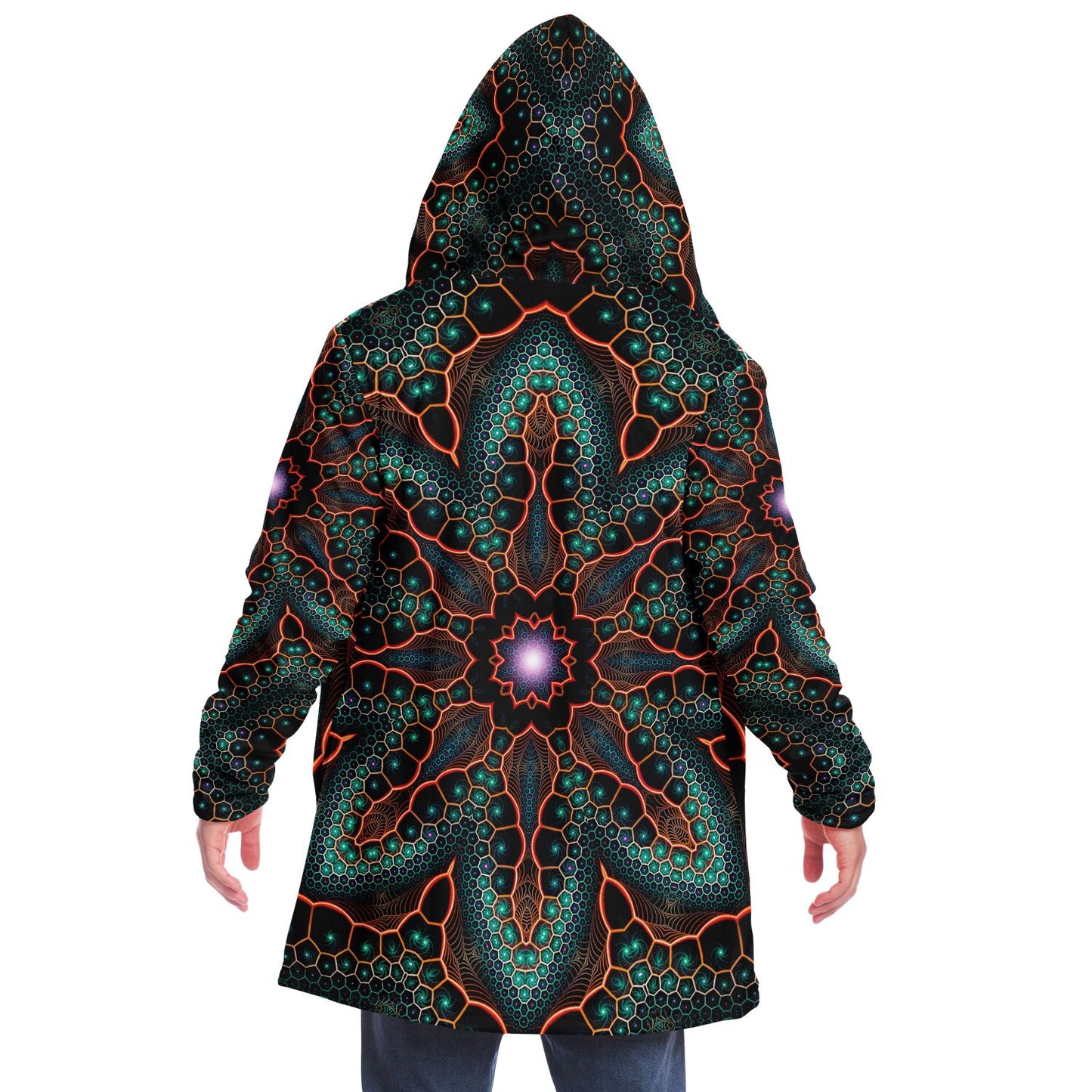 "Multiverse (Black)" HOODED CLOAK