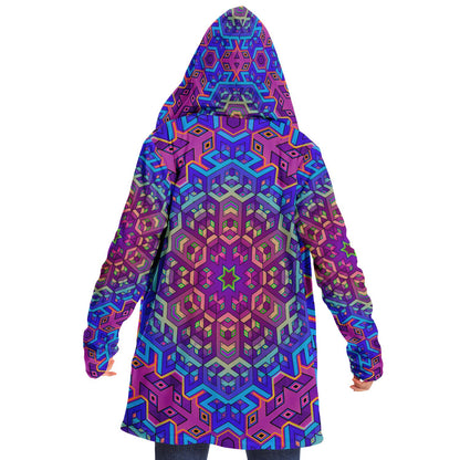 "7th Dimensional Star" (Black) HOODED CLOAK