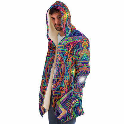 "Oh My Sri Yantra" HOODED CLOAK