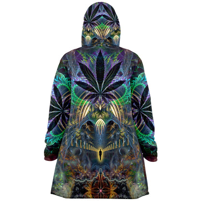 "Heightened Stroll" HOODED CLOAK