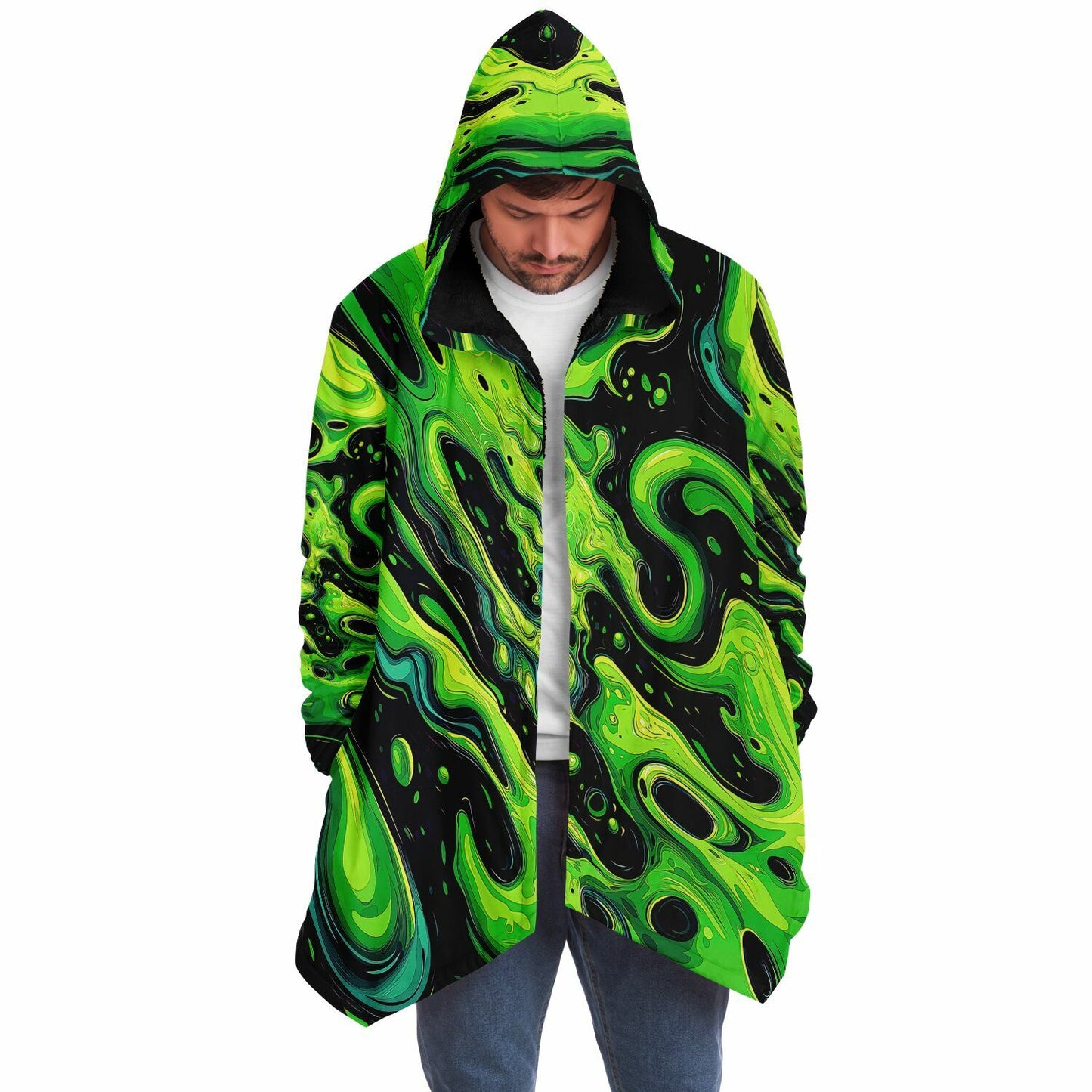 "Slimer" HOODED CLOAK