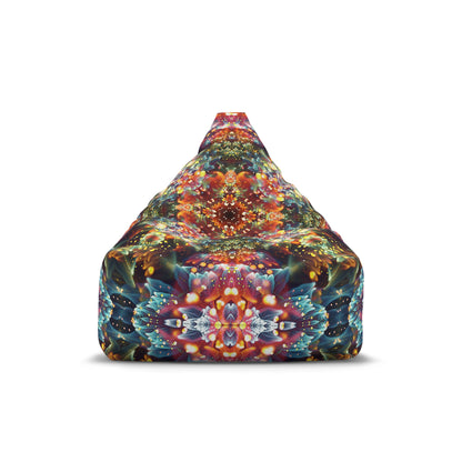"Kaleidobloom" BEAN BAG CHAIR COVER