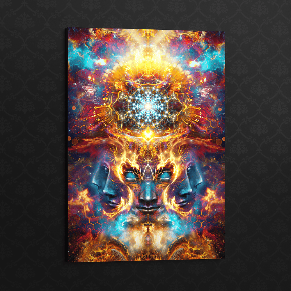 "The Wanderers" - Many Faced God CANVAS