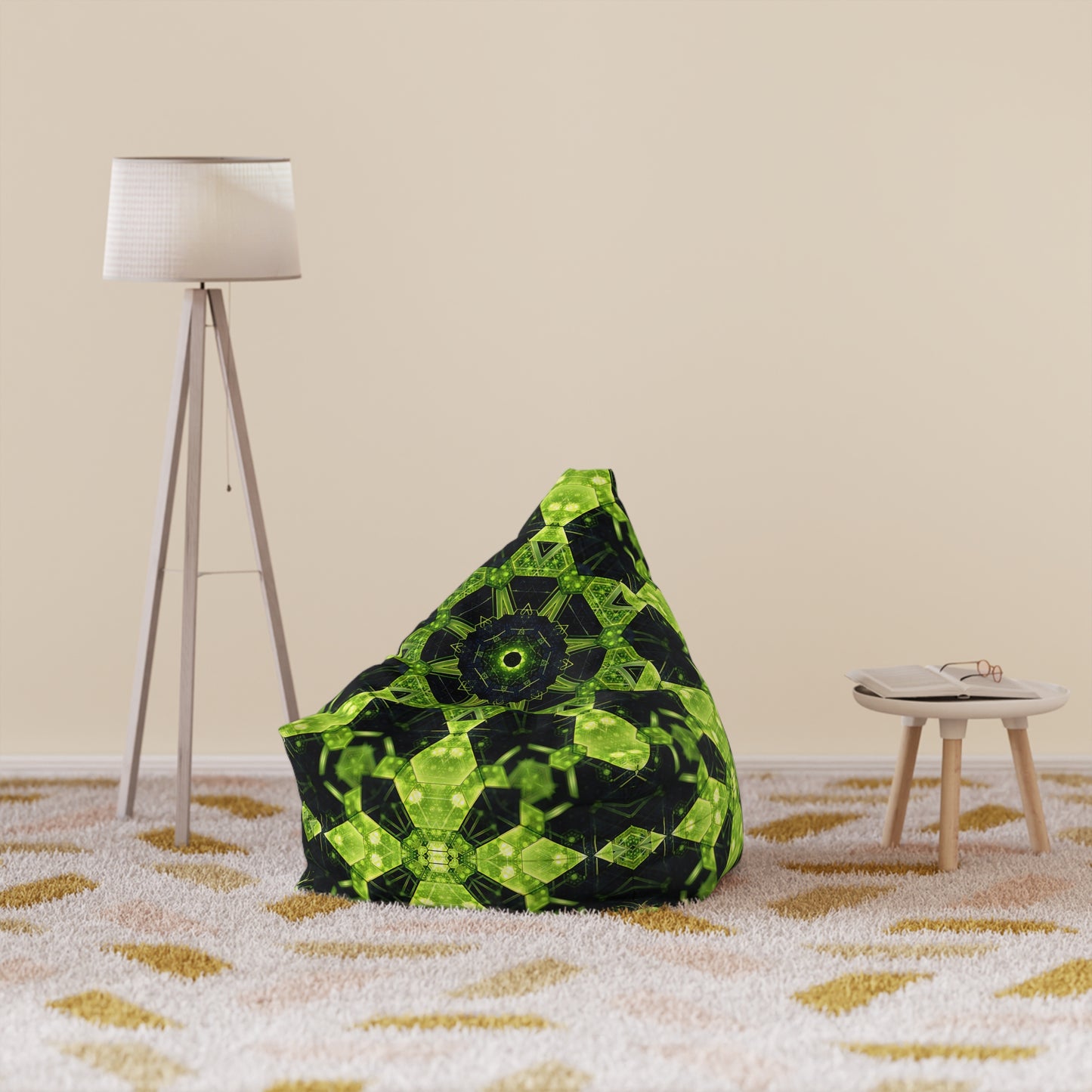 "Geocomb" BEAN BAG CHAIR COVER