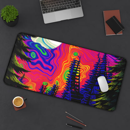 "Mushy Night" DESK MAT (12x18)(12x22)(15.5x31)