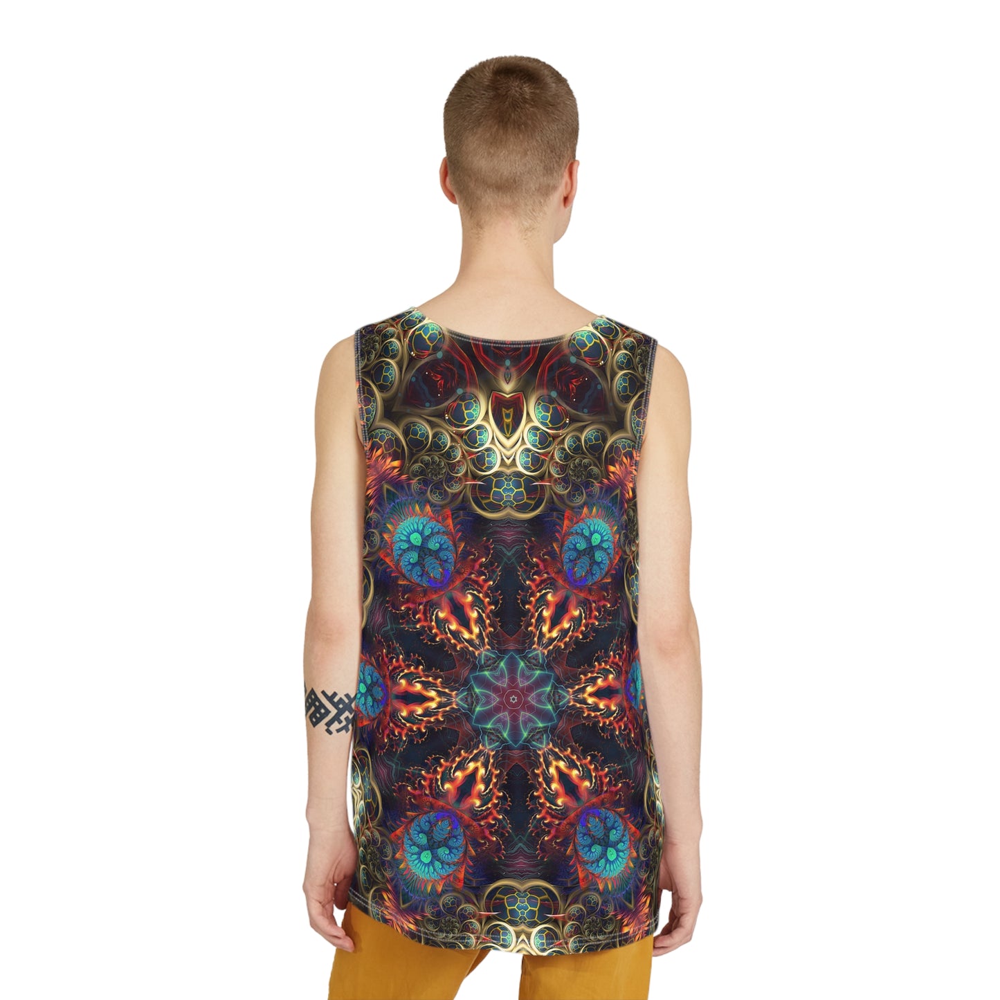 "Stimulous Mandala" MEN'S TANK TOP