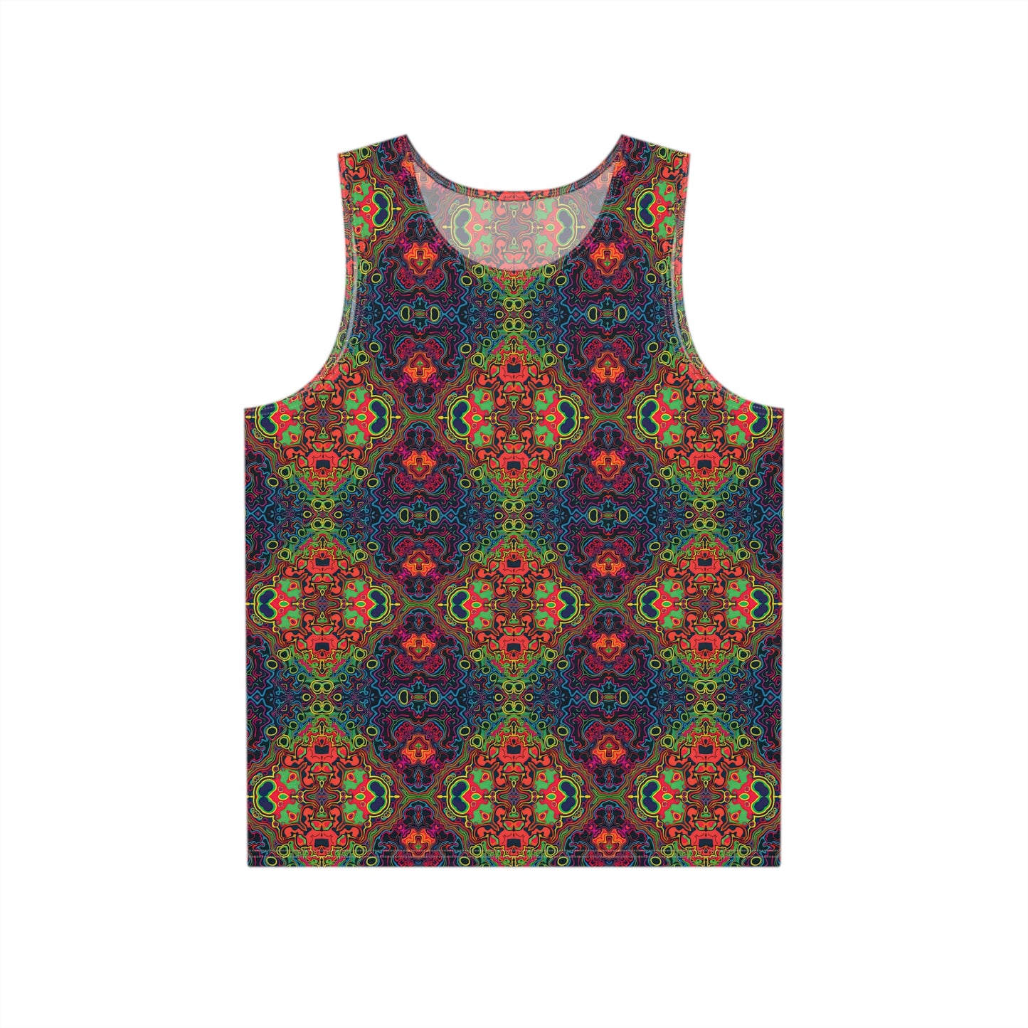 "Shipibo Psyy Pattern" MEN'S TANK TOP