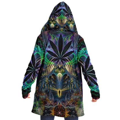 "Heightened Stroll" HOODED CLOAK