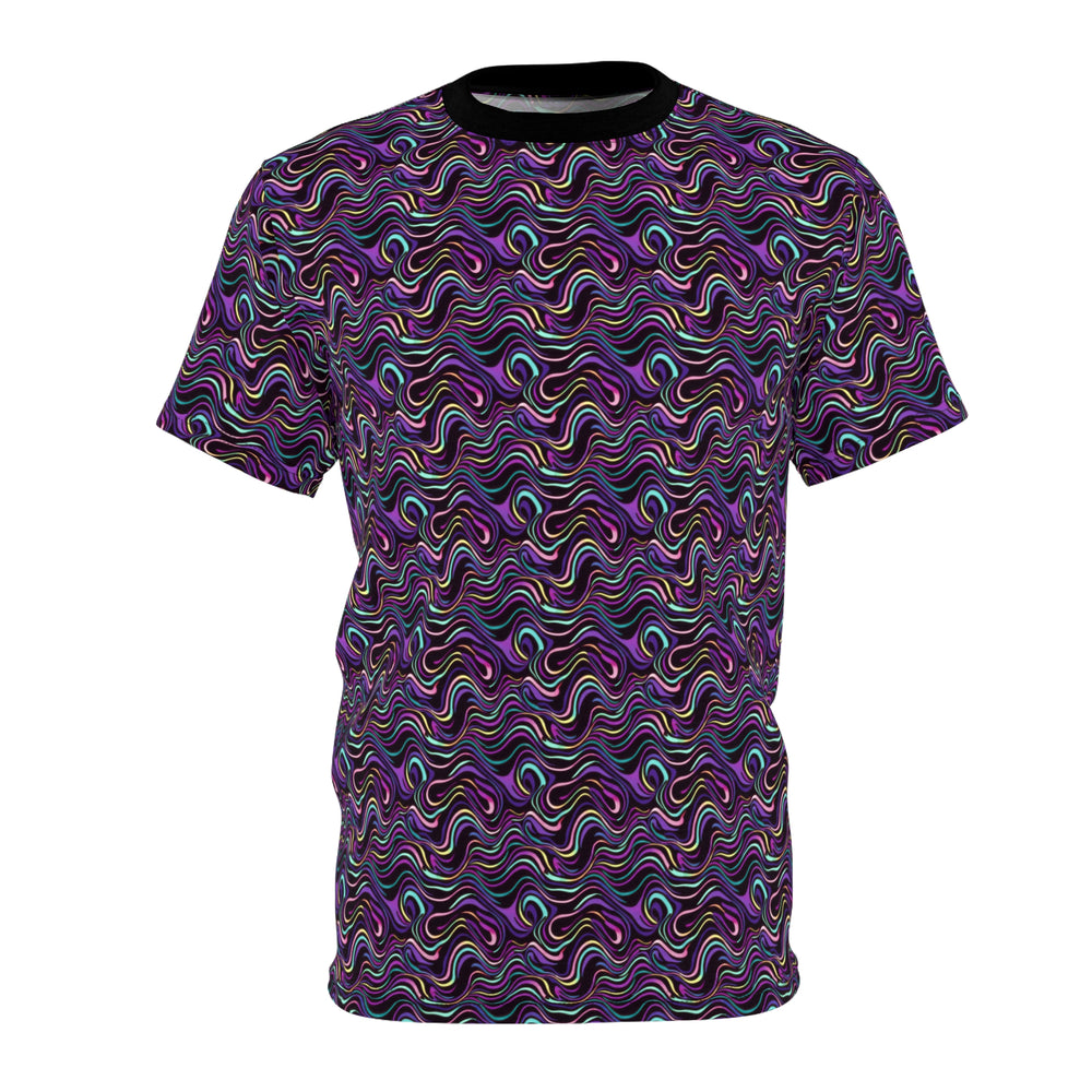 Purple Liquid Pattern PREMIUM TEE