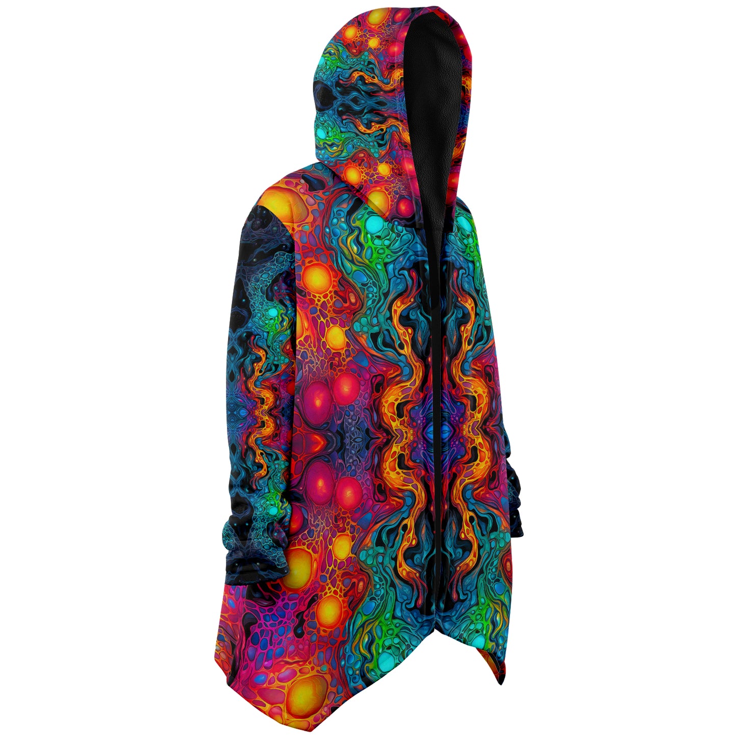 "Molten Flow" HOODED CLOAK