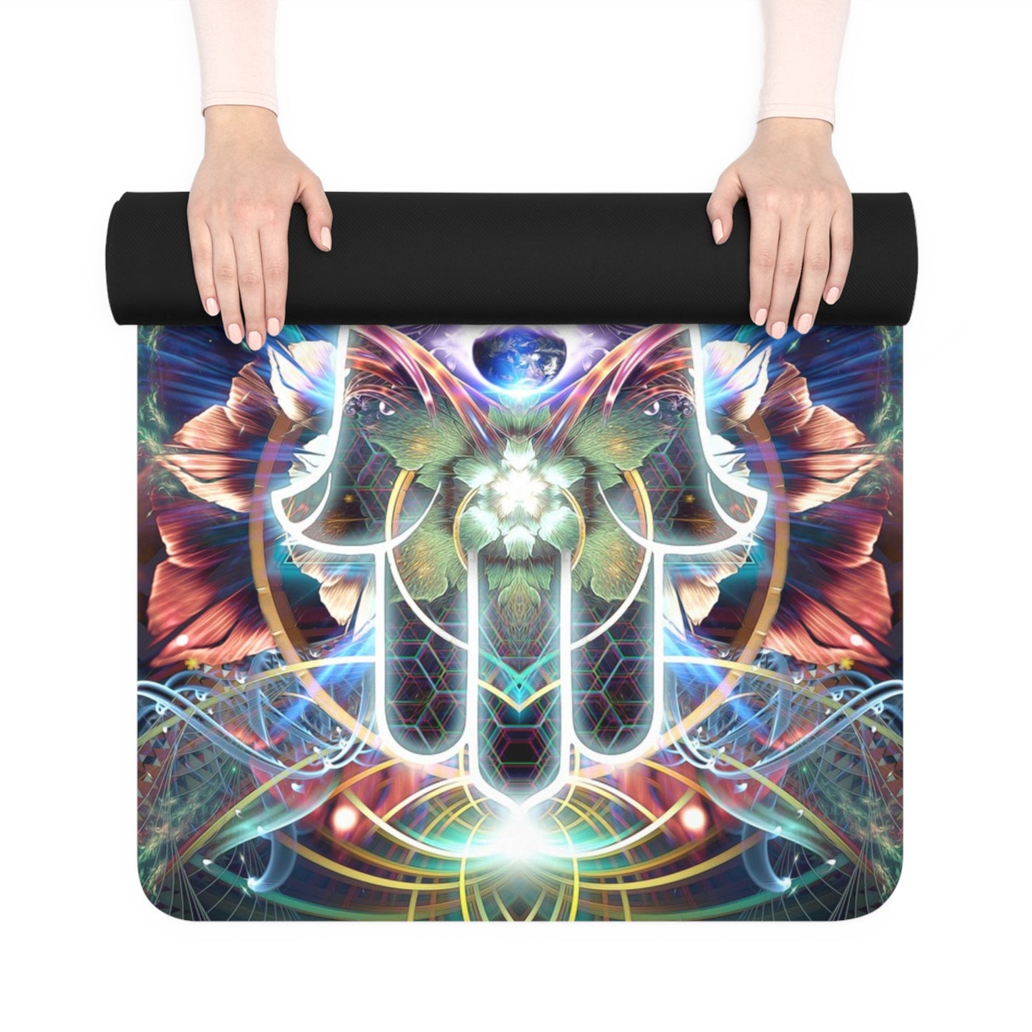 "Divine Protection" Yoga Mat