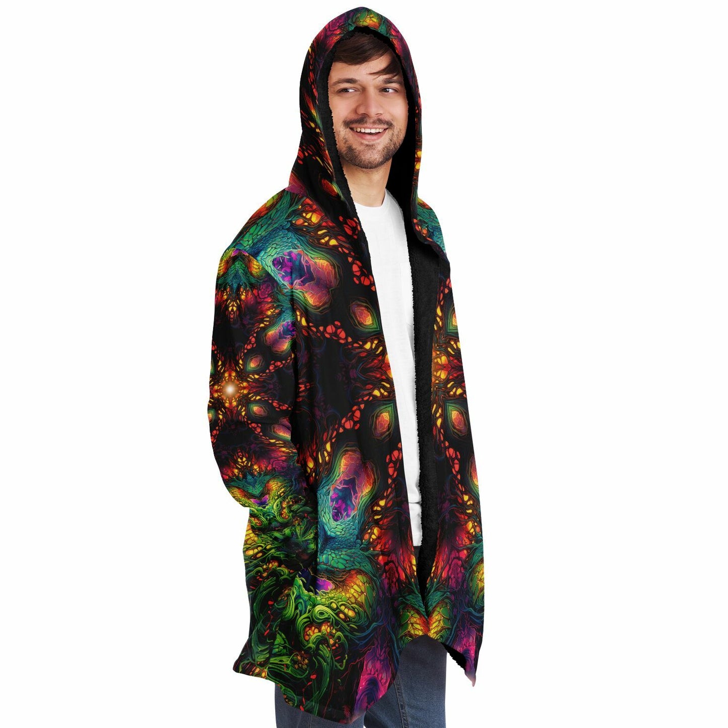 "Seed of Knowledge Mandala" HOODED CLOAK