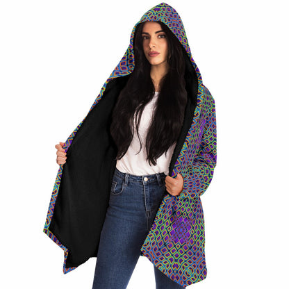 "Cymatic Surge" HOODED CLOAK