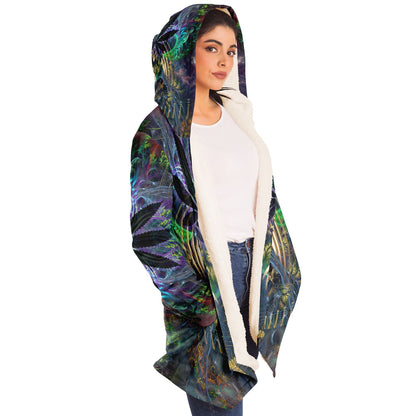 "Heightened Stroll" HOODED CLOAK