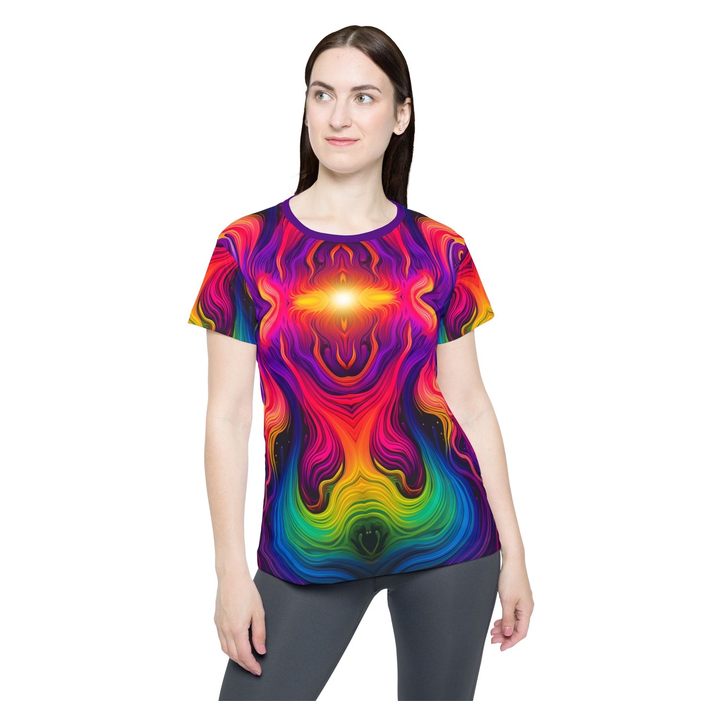 "Cosmic Currents" (WOMEN'S) SPORT TEE